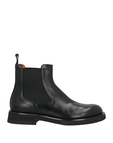 SANTONI Ankle boot Black Leather