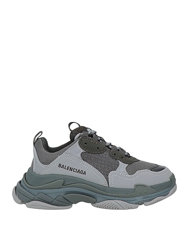 BALENCIAGA KIDS Sneakers Lead Leather, Textile fibres