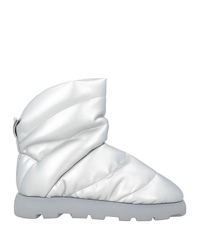 PIUMESTUDIO Ankle boot Silver Textile fibers