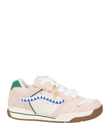 VANS Sneakers Light pink Leather, Textile fibers