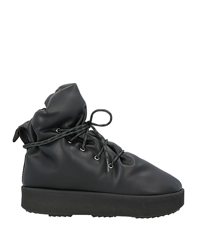 PIUMESTUDIO Ankle boot Black Textile fibres