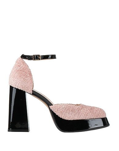 EMPORIO DI PITTI Court Pink Leather, Textile fibres