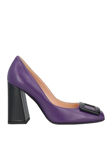 EMPORIO DI PITTI Décolleté Viola Pelle