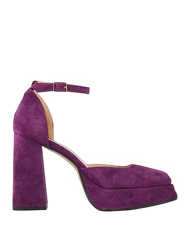 EMPORIO DI PITTI Décolleté Viola Pelle