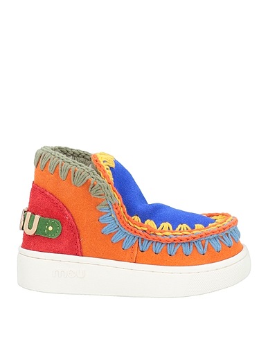 MOU Ankle boot Bright blue Leather