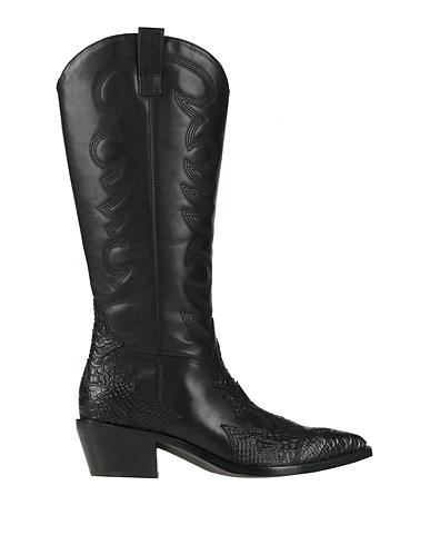 ASH Bota Negro Cuero