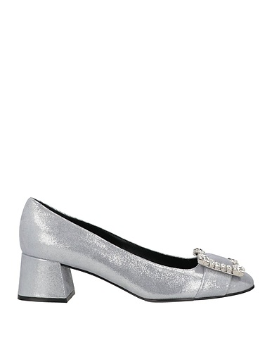 SERGIO ROSSI Pump Silver Leather