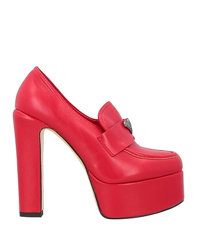 TUA BY BRACCIALINI Mocassino Rosso Fibre tessili