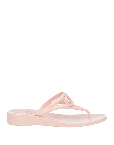 VALENTINO GARAVANI Flip flops Light pink Synthetic fibers