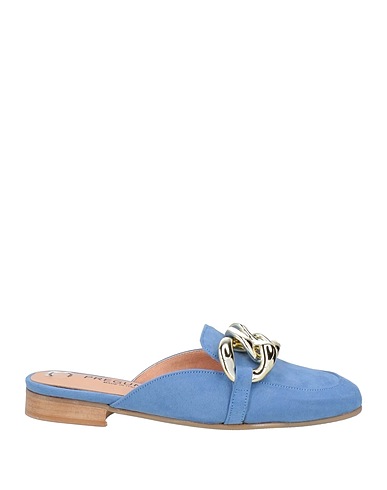 PREGUNTA Mules und Clogs Blaugrau Gewebefasern