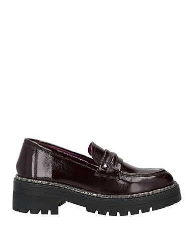 APEPAZZA Mocassino Bordeaux Pelle