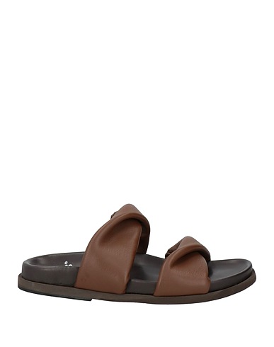 THERA'S FOOTWEAR Brown Leather