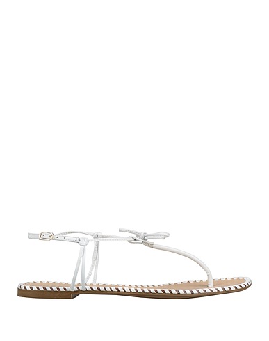CECCONELLO Flip flops White Leather