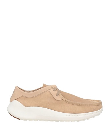 TIMBERLAND Laced shoes Beige Leather