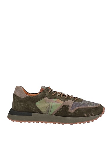 BUTTERO® Sneakers Military green Leather