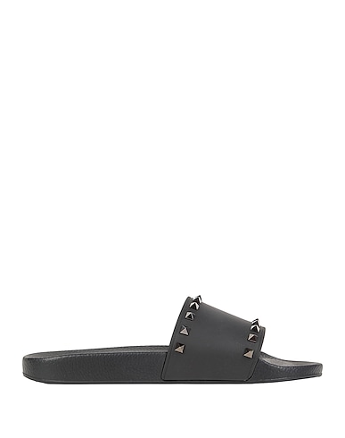 VALENTINO GARAVANI Sandals Black Synthetic fibers