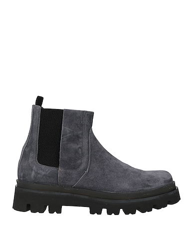 SERGIO ROSSI Ankle boot Slate blue Leather