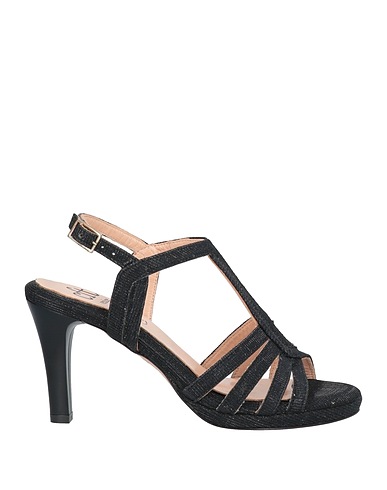 CFT VENICE Sandals Black Leather