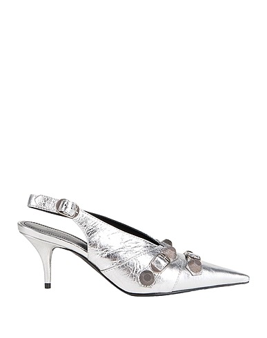 BALENCIAGA Pump Silver Leather