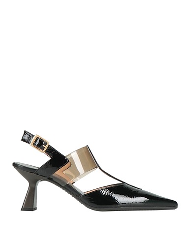 HISPANITAS Court Black Leather, Textile fibres
