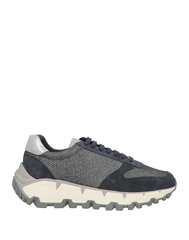 P448 Sneakers Braungrau Leder, Gewebefasern