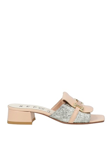 REPO Sandals Silver Leather