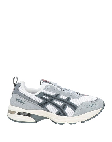 ASICS Sneakers Grey Leather, Textile fibres
