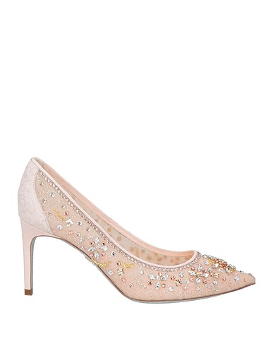 RENE' CAOVILLA Court Blush Textile fibres