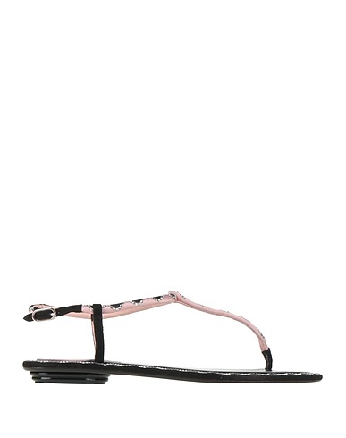 RENE' CAOVILLA Flip flops Textile fibres
