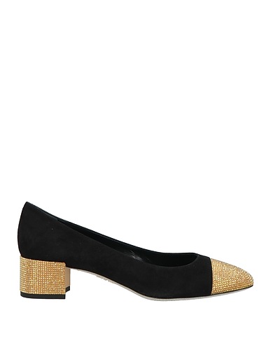 RENE' CAOVILLA Pump Gold Leather