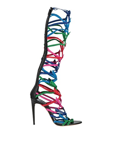 CASADEI Boots FOR LENA PERMINOVA Green Leather