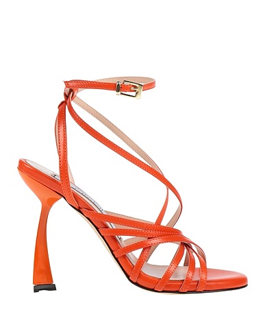 NCUB Sandals Orange Leather