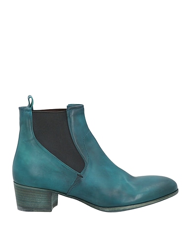PANTANETTI Ankle boot Deep teal Leather