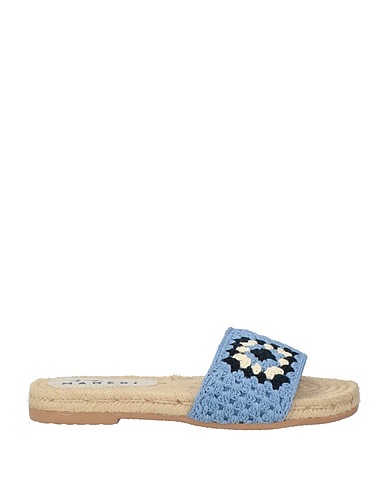 MANEBÍ Espadrilles Light blue Textile fibers