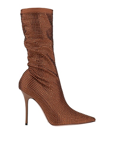 GEDEBE Boots Brown Textile fibres