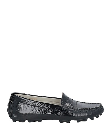 EMANUÉLLE VEE Loafers Black Lambskin