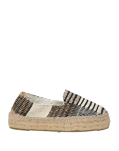 MANEBÍ Espadrilles Black Textile fibers