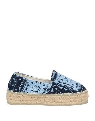MANEBÍ Espadrilles Sky blue Textile fibres