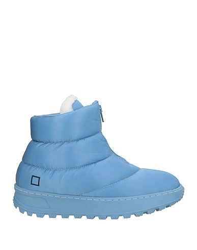 D.A.T.E. Ankle boot Light blue Textile fibers