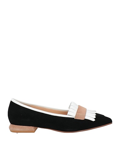 CAFèNOIR Loafers Black Leather