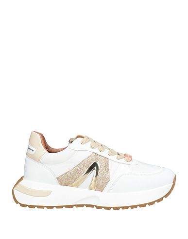 ALEXANDER SMITH Sneakers White Textile fibres