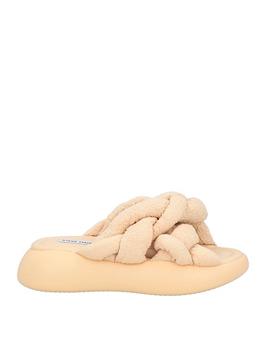 STEVE MADDEN Sandals Beige Textile fibres