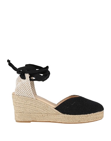 OVYÉ Espadrilles Black Textile fibres