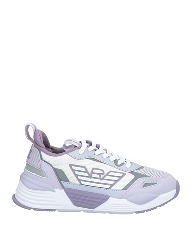 EA7 Sneakers Lilac 100% Polyester, Polyurethane, Thermoplastic polyurethane