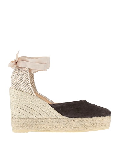 MANEBÍ Espadrilles Dark brown Leather