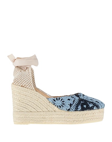 MANEBÍ Espadrillas Celeste Fibre tessili