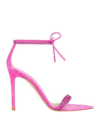 GIANVITO ROSSI Sandals Fuchsia Leather