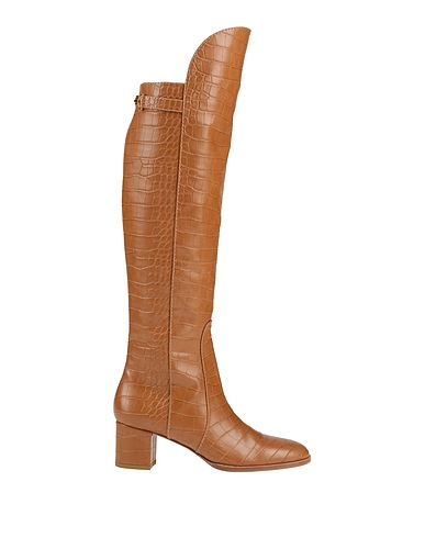 ELISABETTA FRANCHI Boots Camel Leather