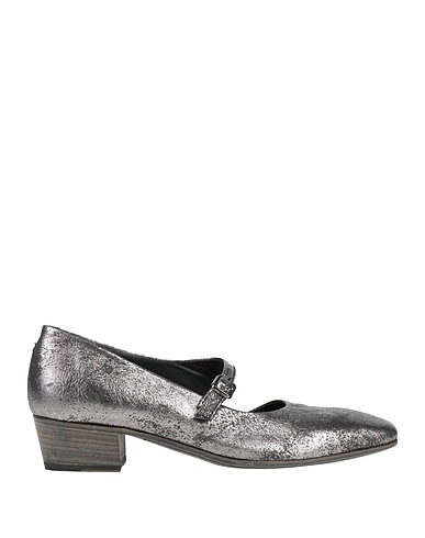 PANTANETTI Pump Gunmetal Leather