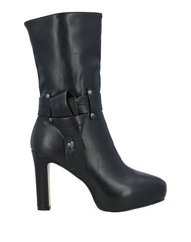 TUA BY BRACCIALINI Ankle boot Black Textile fibres